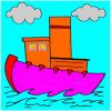 play Boat Coloring