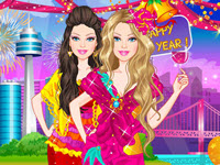 play Barbie'S New Year'S Eve