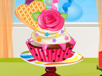 play Newyear Cupcake Decoration