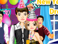 play New Year'S Party Dress Up