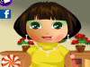 play Dora Christmas Party Dress Up