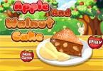 play Apple And Walnut Cake