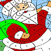 play Funny Santa Coloring