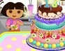 play Dora Make Cake