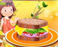 play Tasty Sandwich Decoration