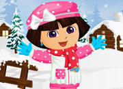 Dora Winter Fashion Dressup