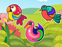 play Bright Birds Matching