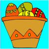 play Easter Basket Coloring