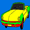 play Hot Historic Car Coloring