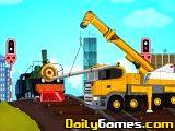 play Railroad Crane Parking