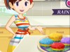 play Sara'S Cooking Class: Rainbow Muffins