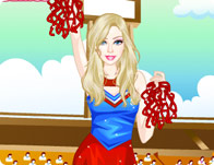 play Barbie Cheerleader