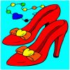 play Womens Shoes Coloring