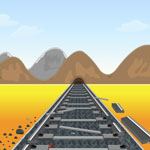 play Live Escape Broken Train Track