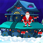 play Santa Hall Escape