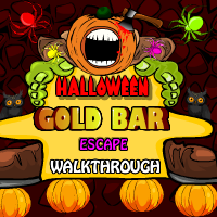 Halloween Gold Bar Escape Walkthrough