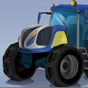 Futuristic Tractor Racing