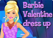 play Barbie Valentine Dress Up