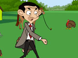 play Mr Bean Summer Farm