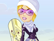 play Winter Olympic Snowboarding