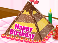 play Pyramid Cake Decor