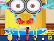 play Baby Minion Nose Doctor