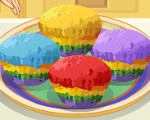 play Rainbow Muffins