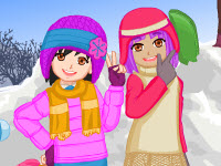 play Cute Winter Dressup