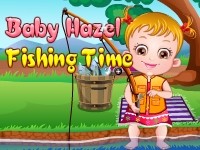 Baby Hazel Fishing Time