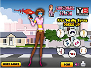 play Alex Totally Spies Dress Up