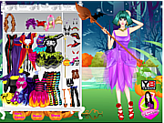 play Halloween Witch Girl