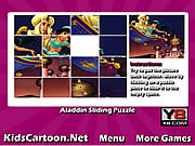 play Aladdin Sliding Puzzle
