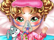 play Baby Flu Doctor Care Kissing