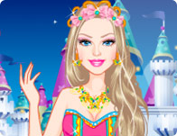 play Barbie Fashion Fairytale Dress Up