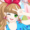 play Pretty Selfie Postcard