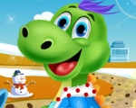play Baby Dino Spa