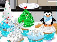 play Bake Winter Cupcakes