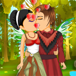 Forest Fairy Kissing