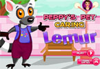 play Peppy'S Pet Caring - Lemur