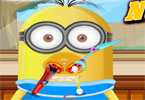play Baby Minion Nose Doctor