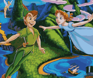 play Peter Pan Puzzle