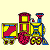 play Colorful Train Coloring