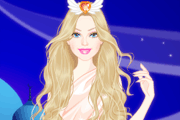 Barbie Wind Princess Dress Up