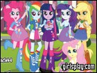 play Canterlot High Numbers Hunt
