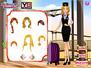 play Airline Hostess Dress Up