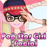 play Pop Star Girl Facial