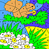 play Green Garden And Hungry Squirrel Coloring