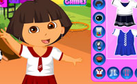 play Dora Goes To School