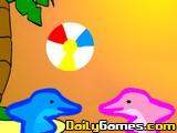 play Dolphin Volleyball