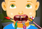 play Naughty Baby At Dentist